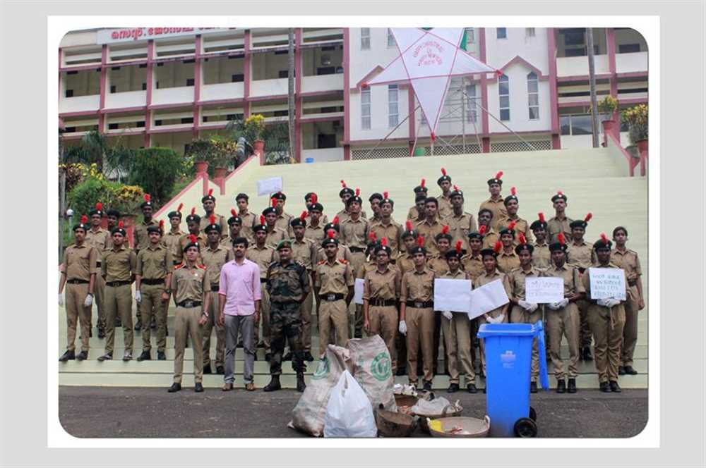NCC- Plastic free environment