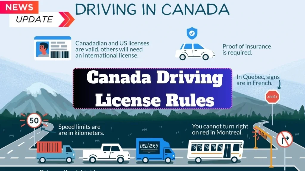 ⁠⁠Canada Driving License Rules 2026: Check new Changes
